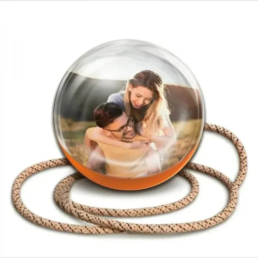 The Memory Sphere: 360° 3D Video Player & Digital Art Glass Ball Lamp